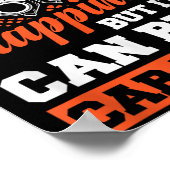 Money Can't Buy Hapness But It Can Buy Car Parts Poster (Ecke)