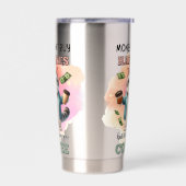 Money Can't Buy Happiness Funny Cat Lover Gift  Thermobecher (Links)