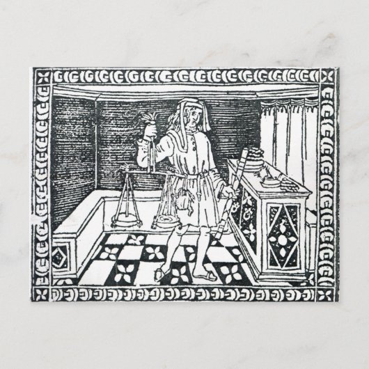 Money Changer Postkarte (Vorderseite)