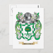 Money Coat of Arms (Familienwappen) Postkarte (Vorne/Hinten)