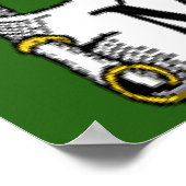 Money Coat of Arms Flag Poster drucken (Ecke)