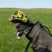 Money Dollar signiert Financial Pattern Golf Head Headcover (In SItu)
