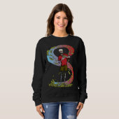 money dollars skeleton spending sweatshirt (Vorne ganz)