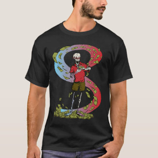 money dollars skeleton spending T-Shirt