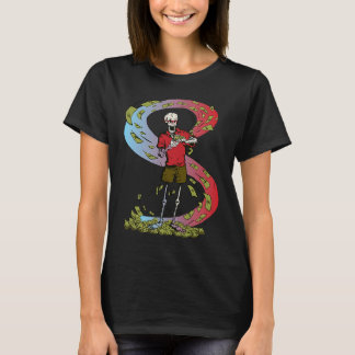 money dollars skeleton spending T-Shirt