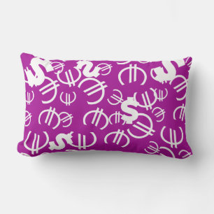 Money Euro Dollar Muster Kissen Kissen Kissen