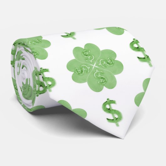 Money Graphic Printable Krawatte (Gerollt)