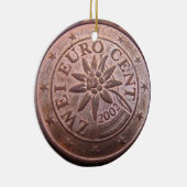Money Grows on Thornament Keramik Ornament (Rechts)