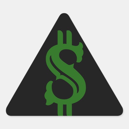 Money Hard Hat Sticker (Vorderseite)