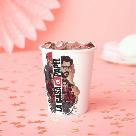 Money Heist Disposable Cup Pappbecher (Insitu)