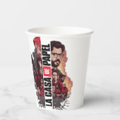 Money Heist Disposable Cup Pappbecher (Vorderseite)