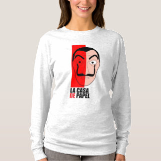 Money Heist Ikonische Salvador Dali Masken Poster T-Shirt
