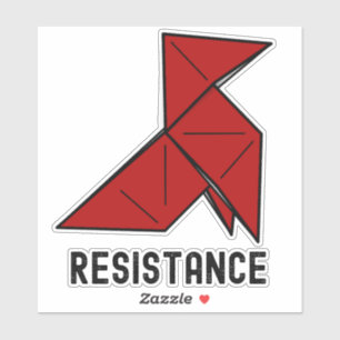 Money Heist Resistance La Casa de Papel Aufkleber