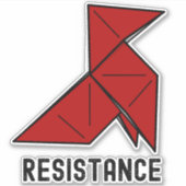 Money Heist Resistance La Casa de Papel Aufkleber (Vorderseite)