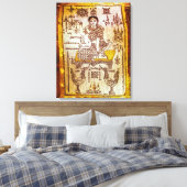 Money Luck Goddess Leinwanddruck (Insitu (Schlafzimmer))
