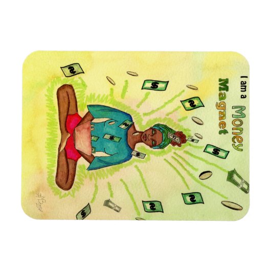 Money Magnet Affirmation (Horizontal)