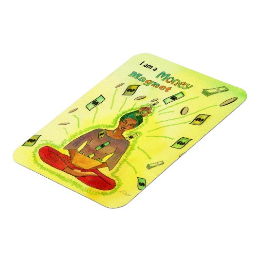 Money Magnet Affirmation (Linke Seite)