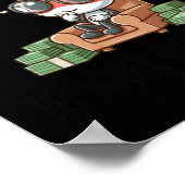 Money Maker Ant Sticker Poster (Ecke)
