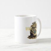 Money Maker | Die Tasche Gold Kaffeetasse (VorderseiteRechts)