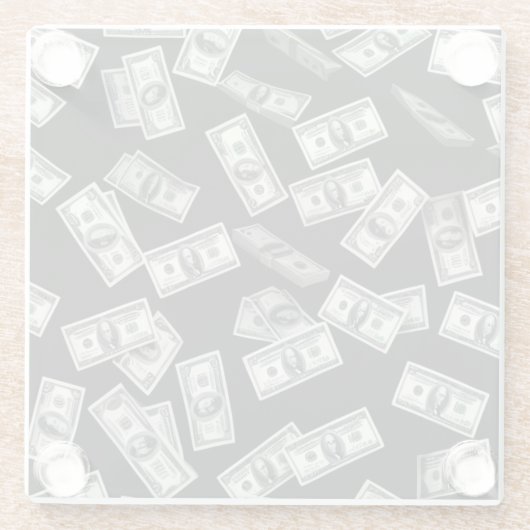 Money Maker Glasuntersetzer (Rückseite)