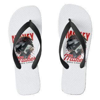 Money Maker Gorilla Flip Flops - Kühner Sommerstra Badesandalen