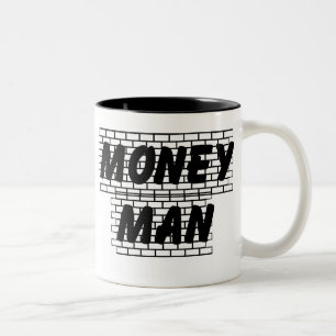 Money Man Cup Zweifarbige Tasse