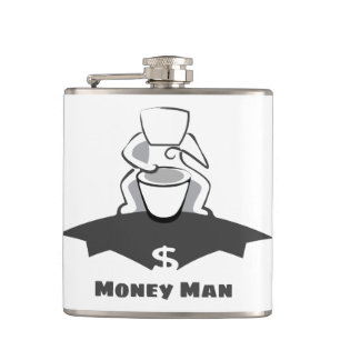 Money Man Flachmann