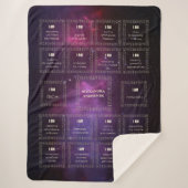 Money Manifestation Affirmations Sherpadecke (Vorderseite)