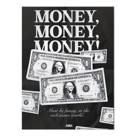 Money Mindset Ästhetik Poster (Vorne)