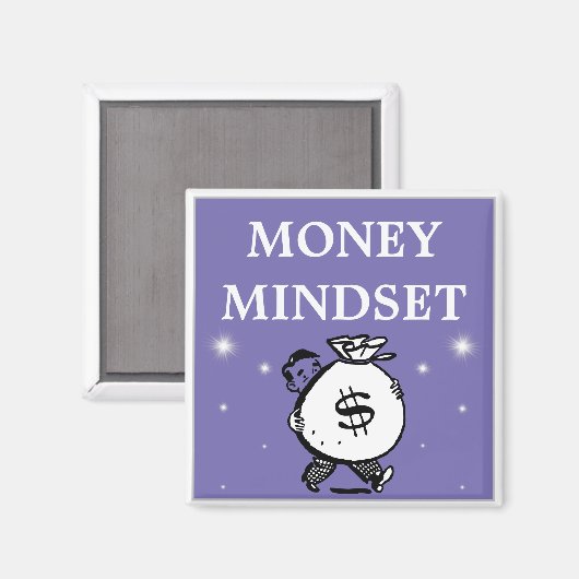 Money Mindset Magnet (Vorderseite/Rückseite)