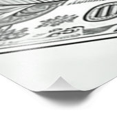 Money Money Money Coloring Poster (Ecke)