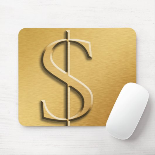 Money Mouse Pad Mousepad (Mit Mouse)