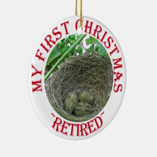 Money Nest Eggs Keramikornament (Rechts)