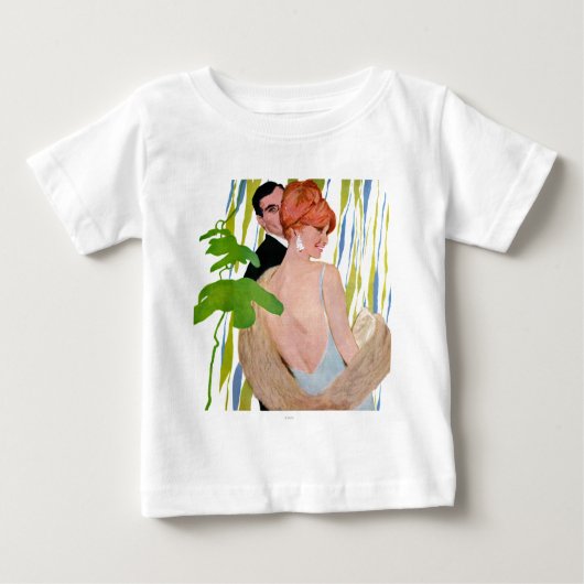 Money On Her Mind Baby T-shirt (Vorderseite)
