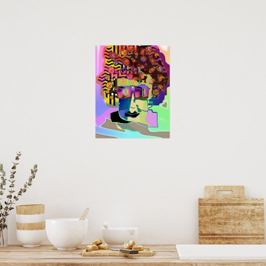 Money On Her Mind Poster (Küche)