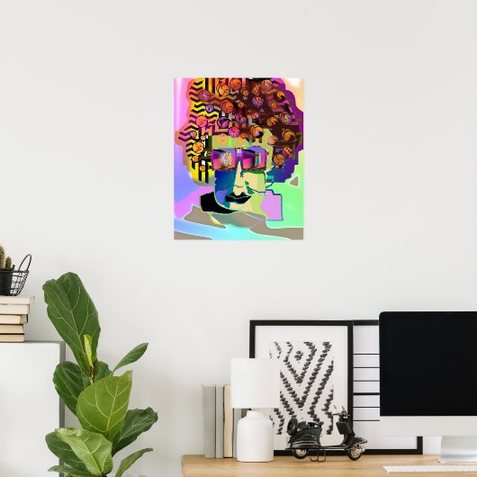 Money On Her Mind Poster (Heimbüro)