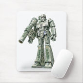 Money Origami Mega Tron Roboter Mousepad (Mit Mouse)