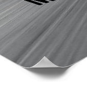 Money Rewards Patience More Than Speed - Poster (Ecke)