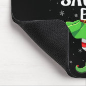 Money Saving Elf Christmas Girls Women Elf Squad X Mousepad (Ecke)