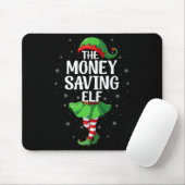 Money Saving Elf Christmas Girls Women Elf Squad X Mousepad (Mit Mouse)