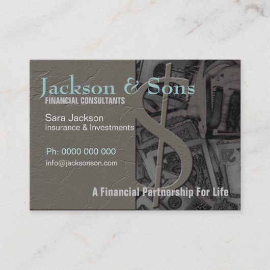 Money Specialist - Karten für Großunternehmen (Vorderseite)