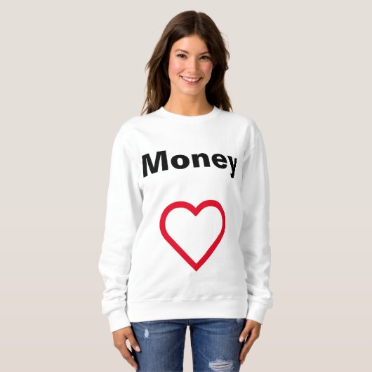 money sweatshirt (Vorne ganz)