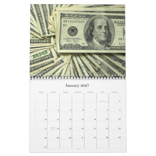 Money Time Kalender 2009 (Jan 2027)