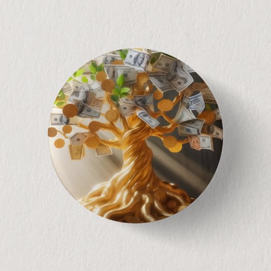 Money Tree Button (Vorderseite)