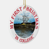 Money Tree on a Windy Day Keramik Ornament (Rechts)