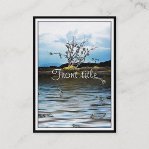 Money Tree on a Windy Day Visitenkarte