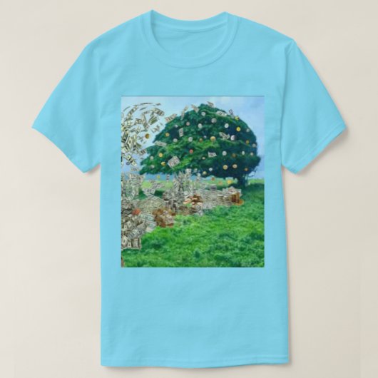 Money Tree T - Shirt (Design vorne)