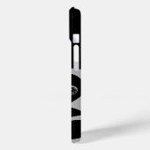 MONEYMAKER iPhone Fälle Trend Abstrakt Schwarz-wei Case-Mate iPhone Hülle (Rückseite / Links)