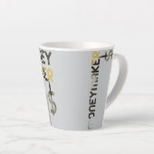 MONEYMAKER Latte Tasse Abstrakt Räume Zuhause Schw (Rechte Ecke)