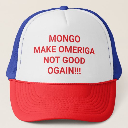 mongo morons dummel drumpf Hankamer Artjunkhaus Fu Truckerkappe (Vorderseite)